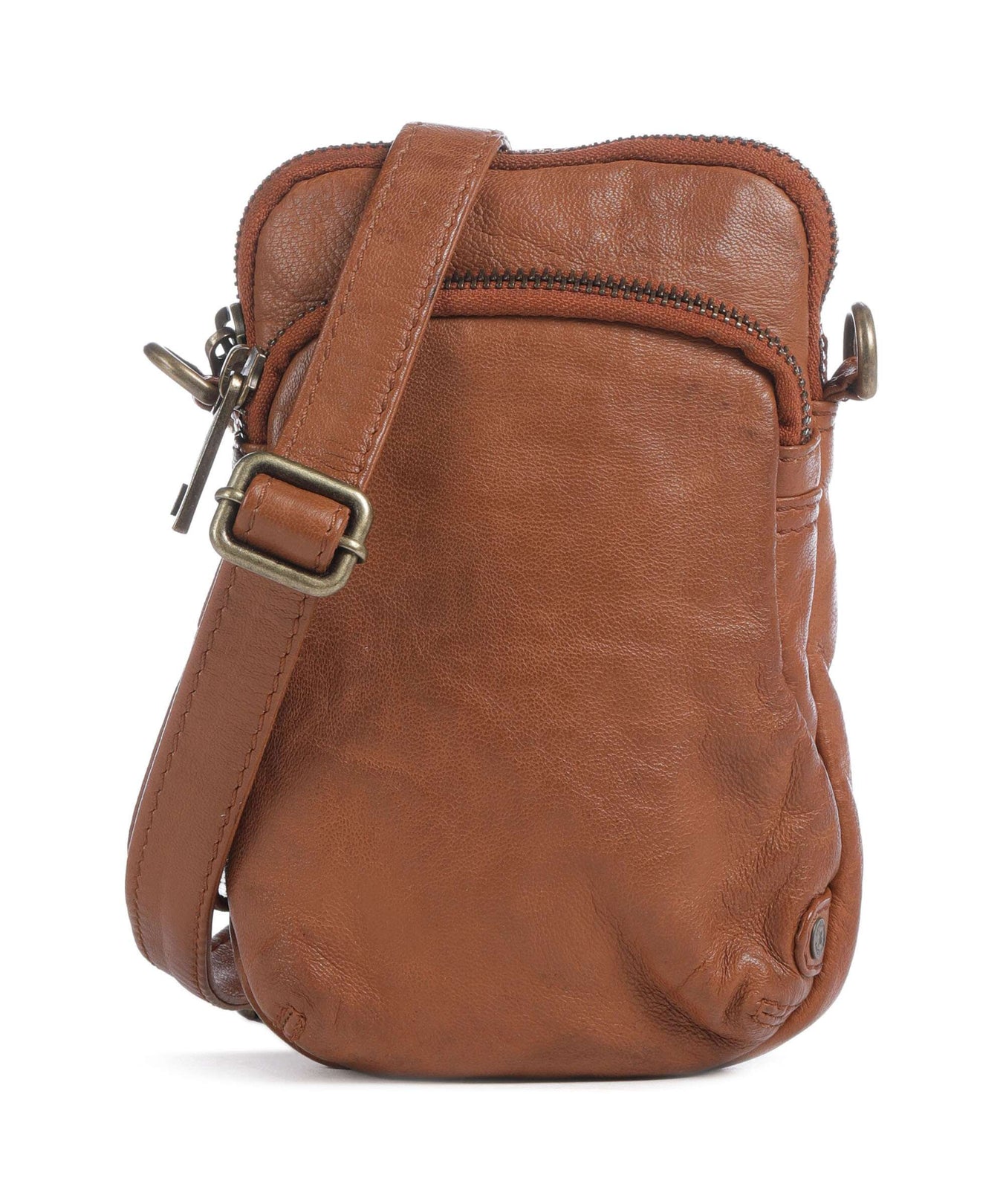 Depeche Power Field Phone bag cognac
