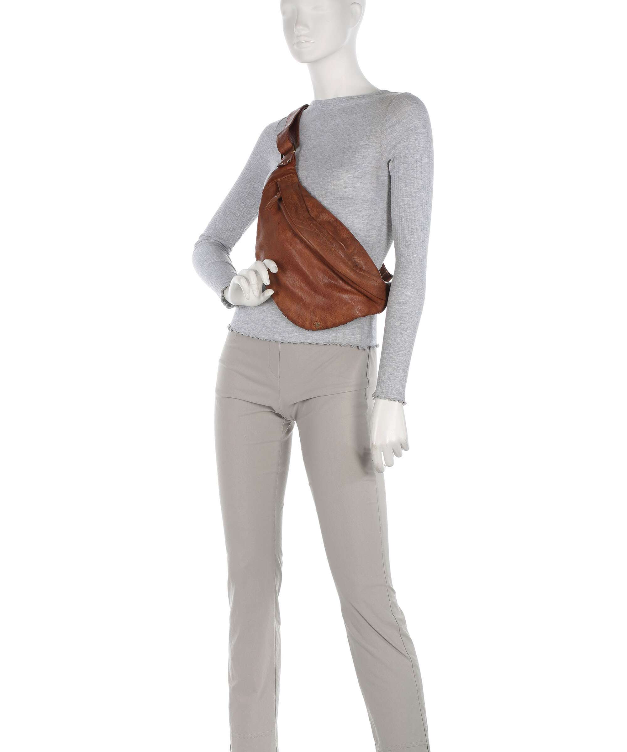 Depeche Tailors Stitch Belt bag cognac
