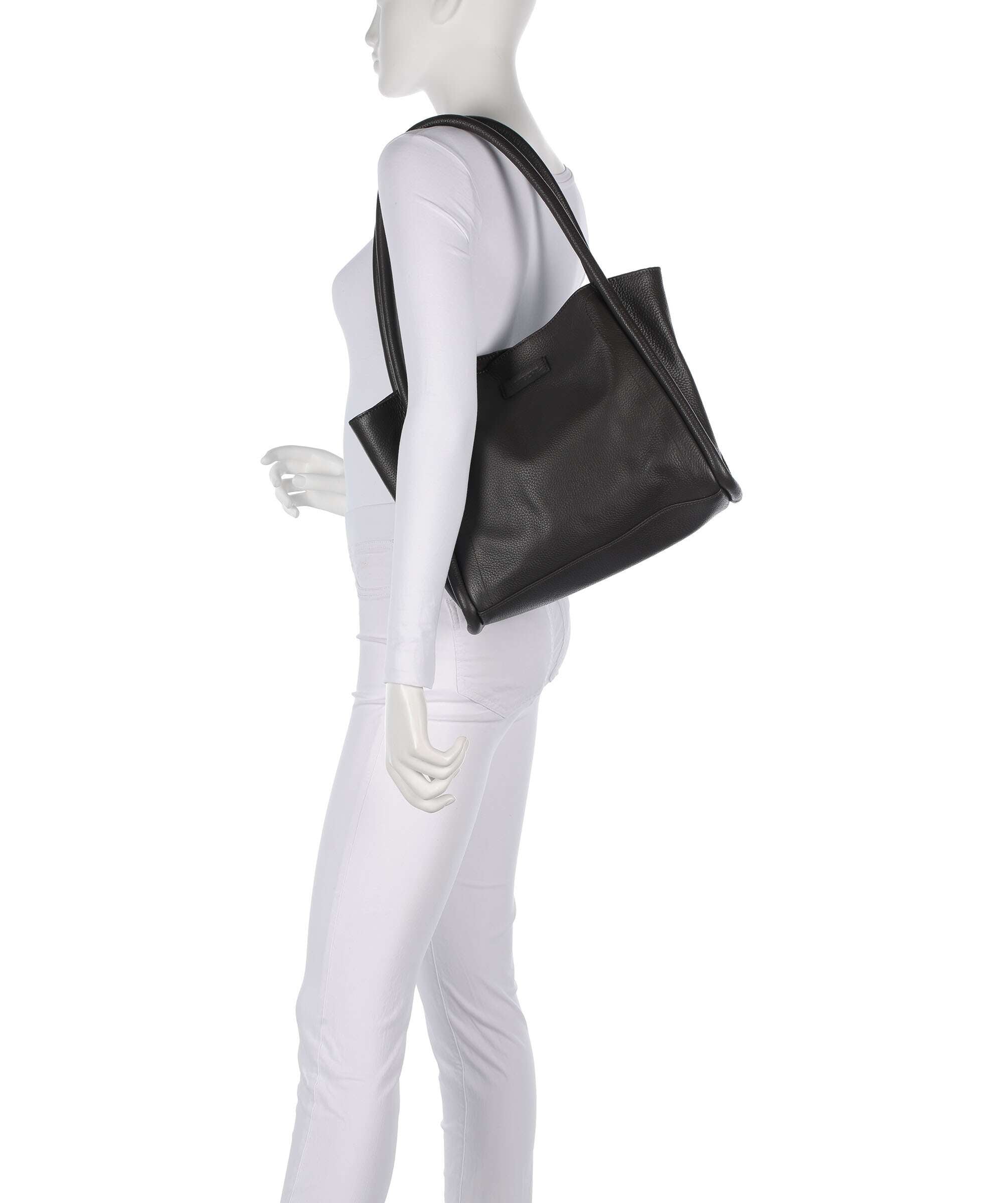 Depeche Vienna Tote bag dark brown