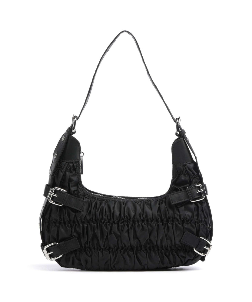 Núnoo Recycled Nylon Alaska Hobo bag black