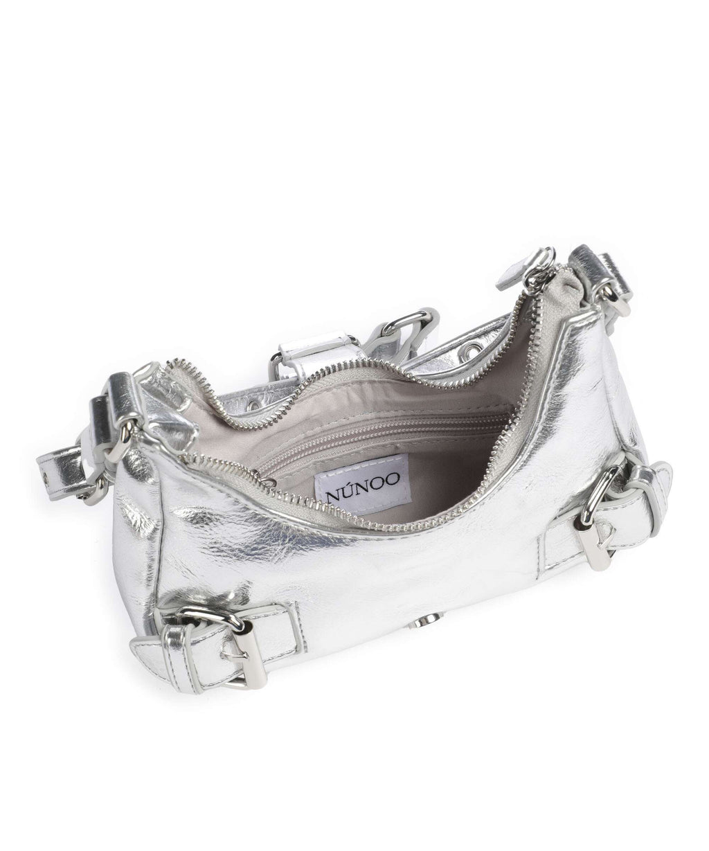 Núnoo Recycled Cool Palma Shoulder bag silver