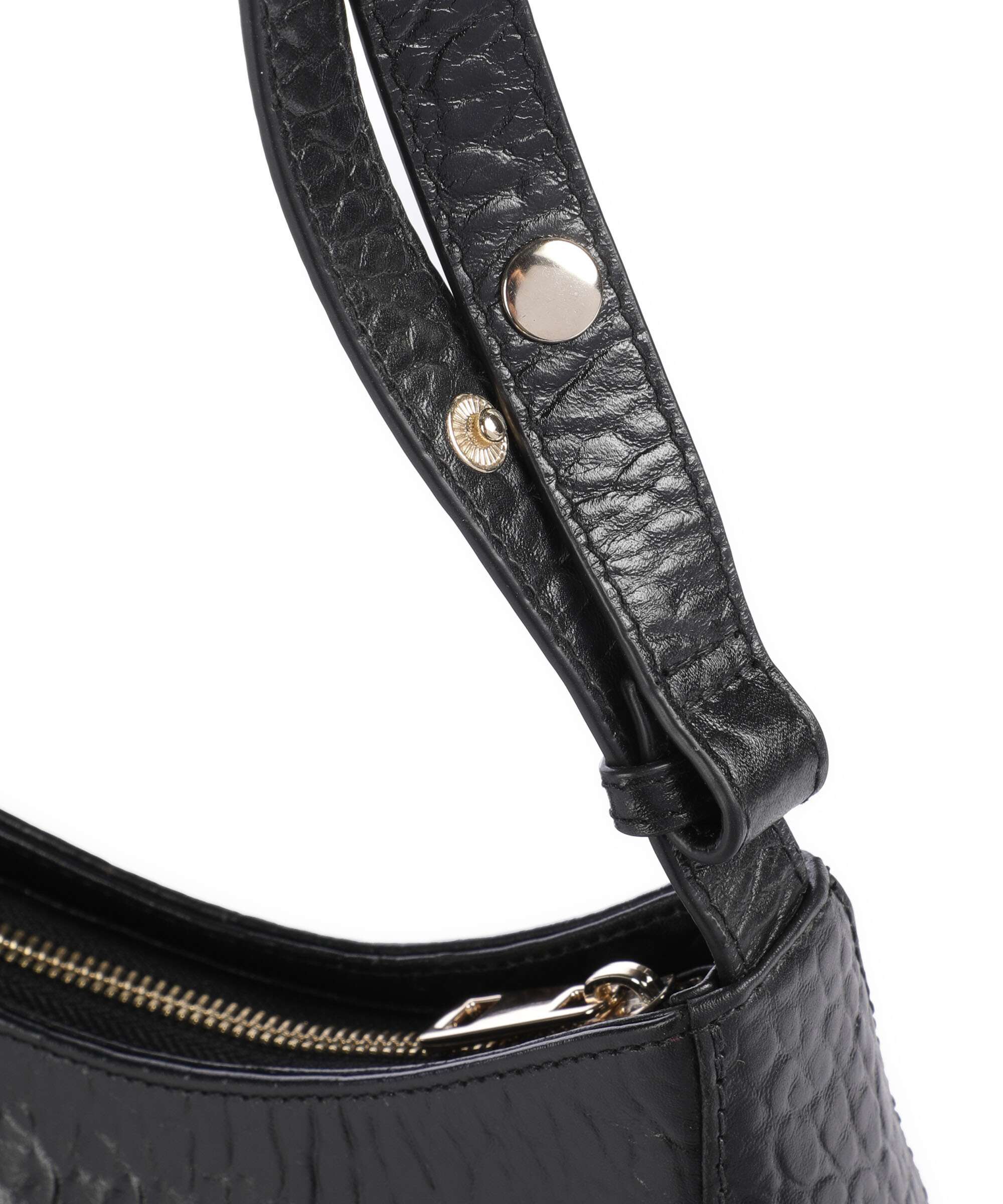 Núnoo New Zealand Apollo 2 Eyelet Shoulder bag black