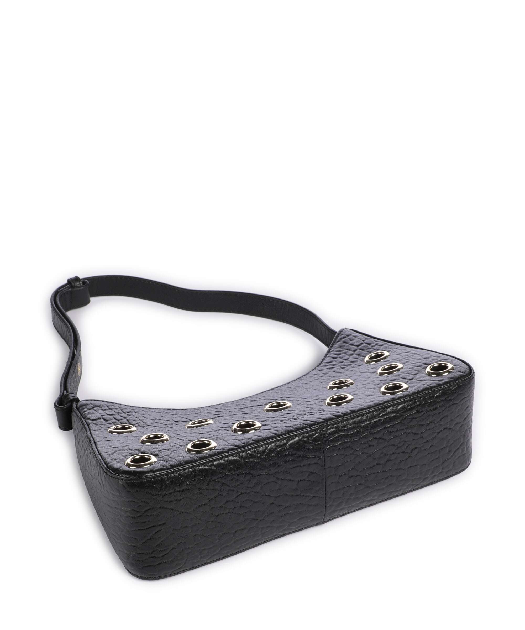 Núnoo New Zealand Apollo 2 Eyelet Shoulder bag black