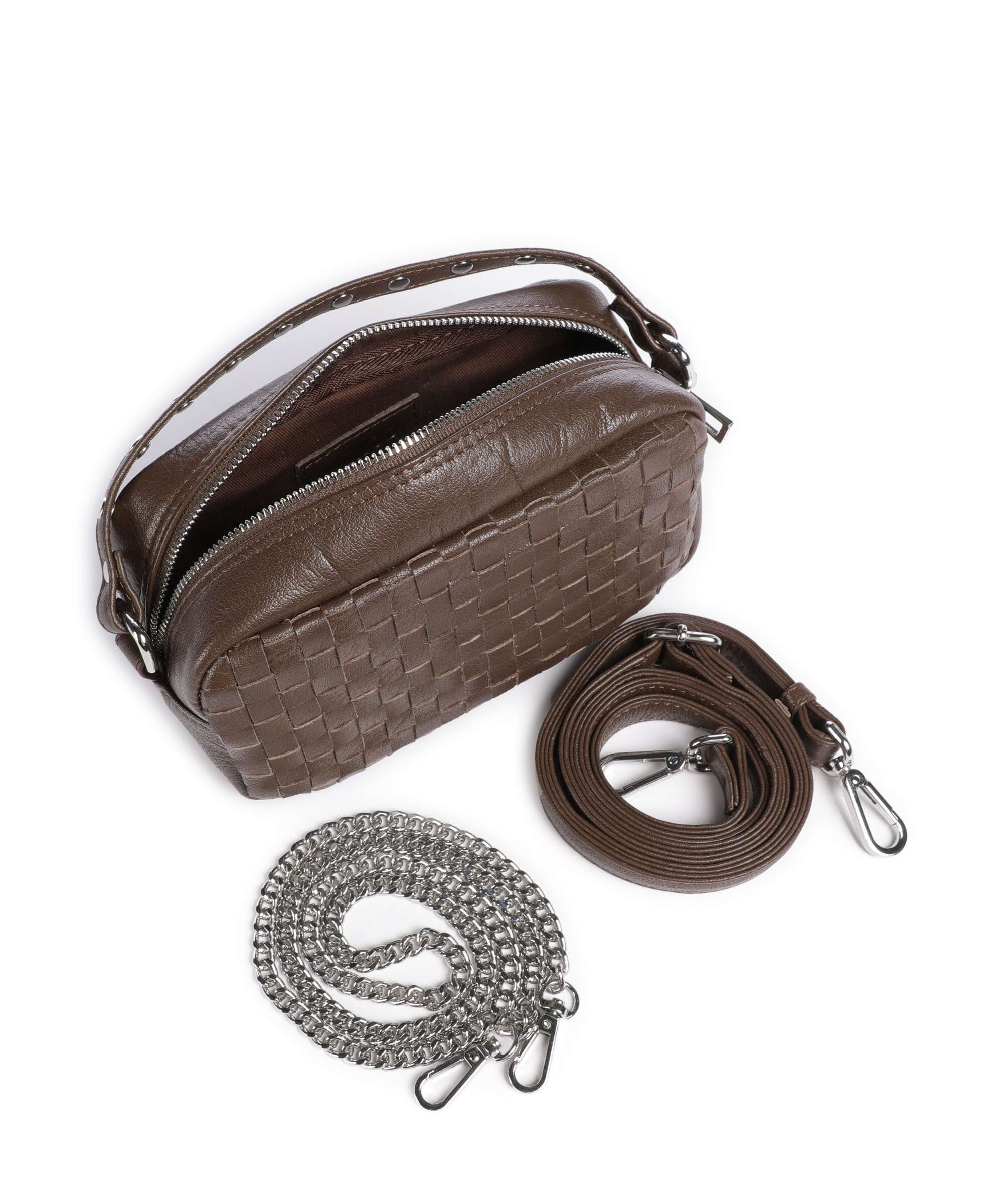 Núnoo Mountain Lyra Crossbody bag dark brown