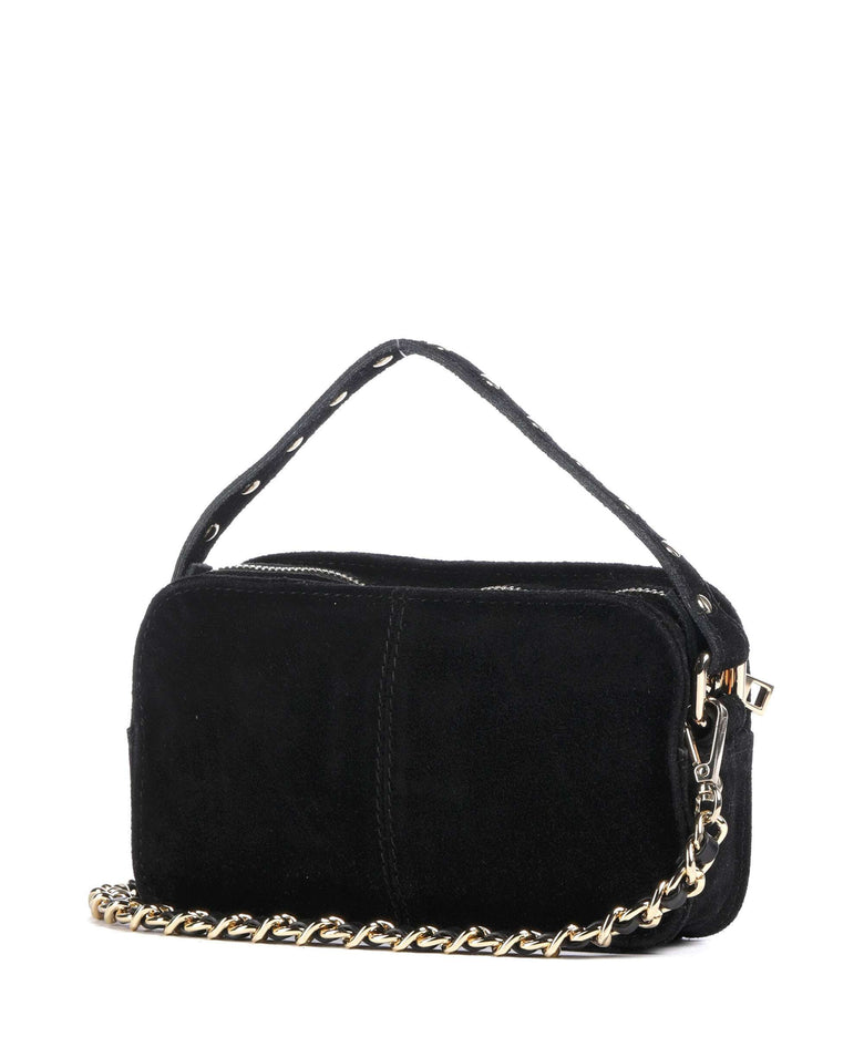 Núnoo Suede Helena Crossbody bag black