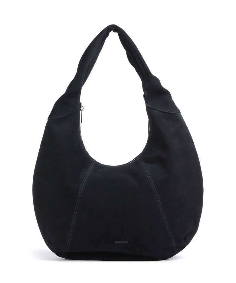 Núnoo Suede Gabi Hobo bag navy