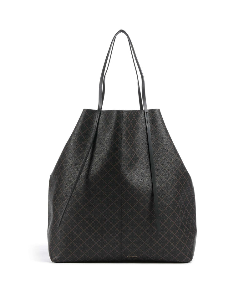 by Malene Birger Abrille Tote bag dark chokolate