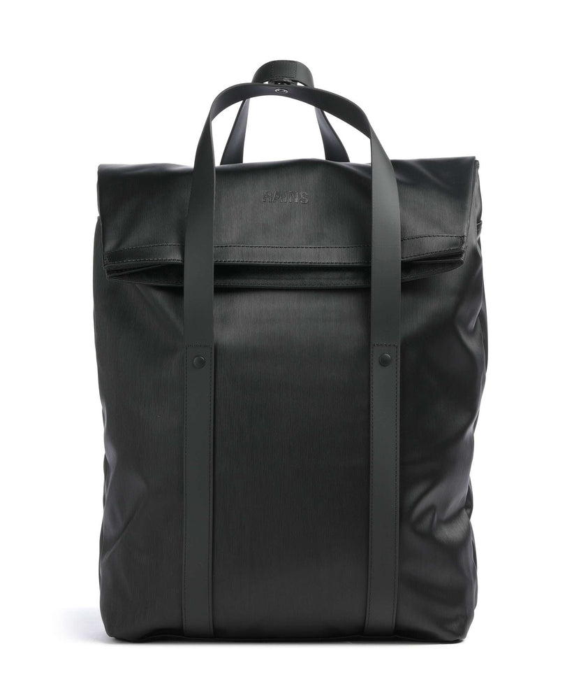 Rains 2 Way Backpack bag black grain