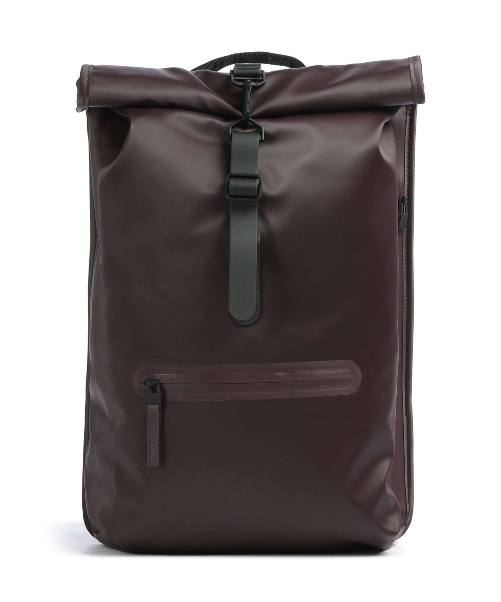 Rains Rolltop backpack depth