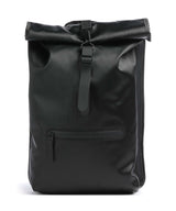 Rains Sac à dos roll-top black grain