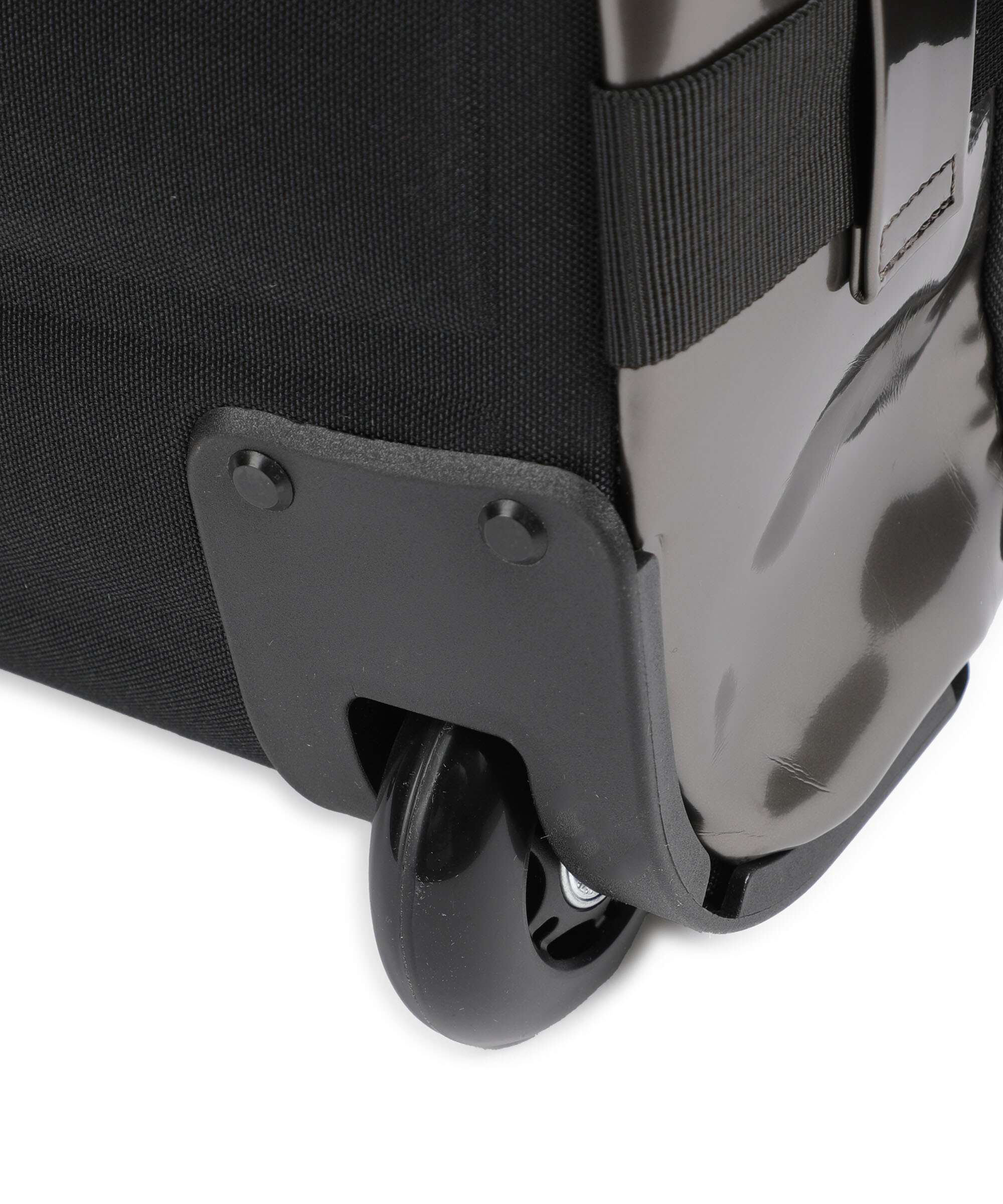 Rains Texel Travel bag with wheels raven