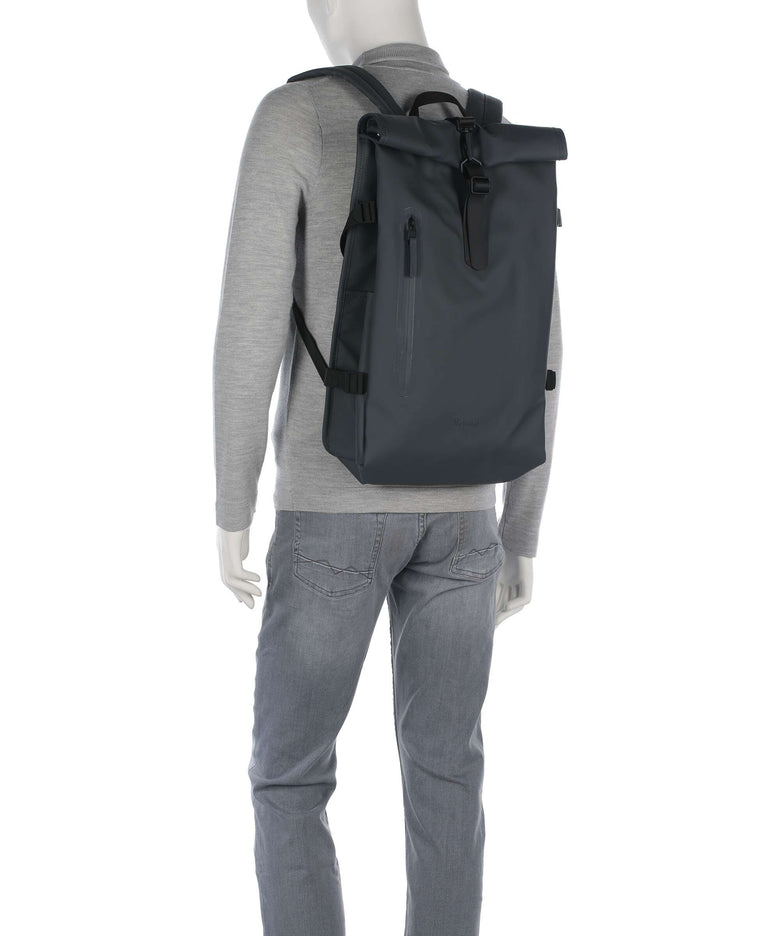 Rains Large Rolltop backpack dark grey