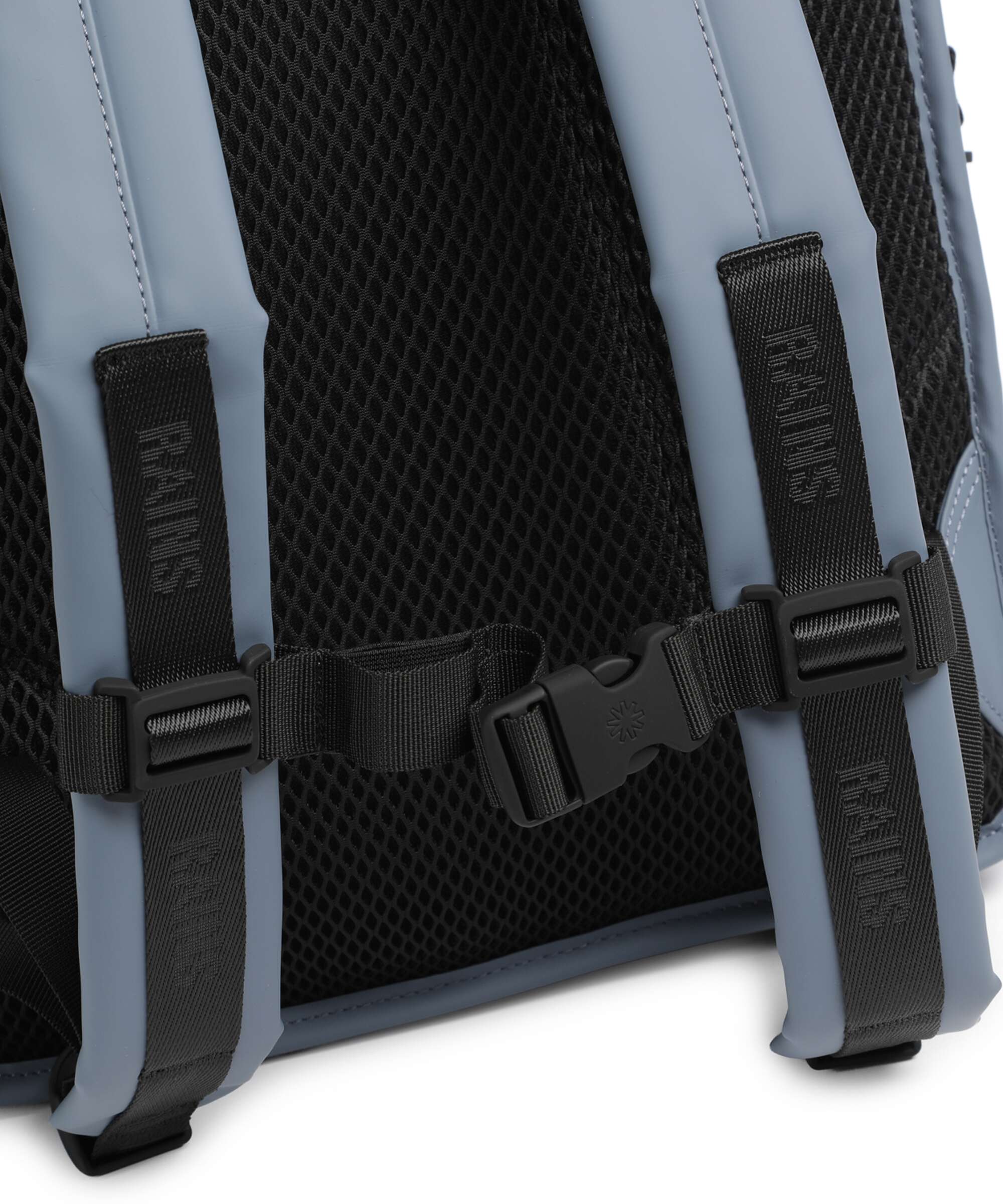 Rains Trail Mountaineer Rolltop backpack blue dusk