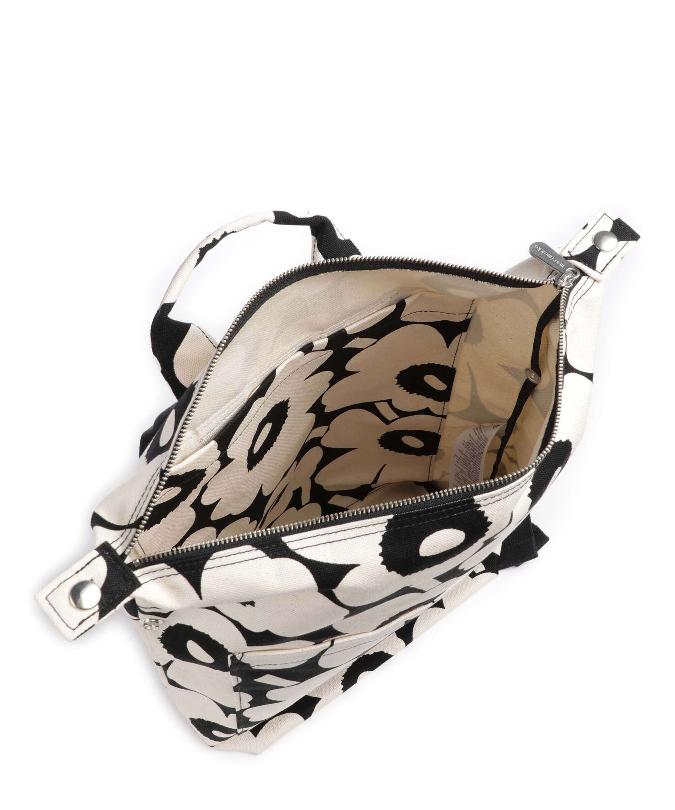 Marimekko Unikko Mono Backpack cotton/black