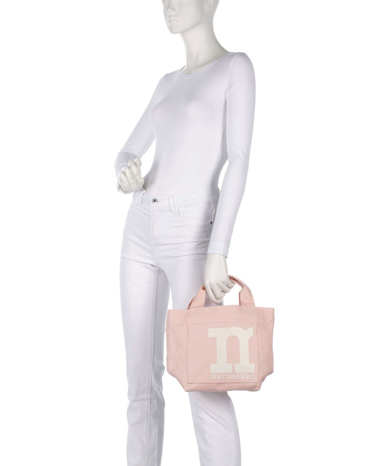 Marimekko Mono Solid Mini Handbag peach