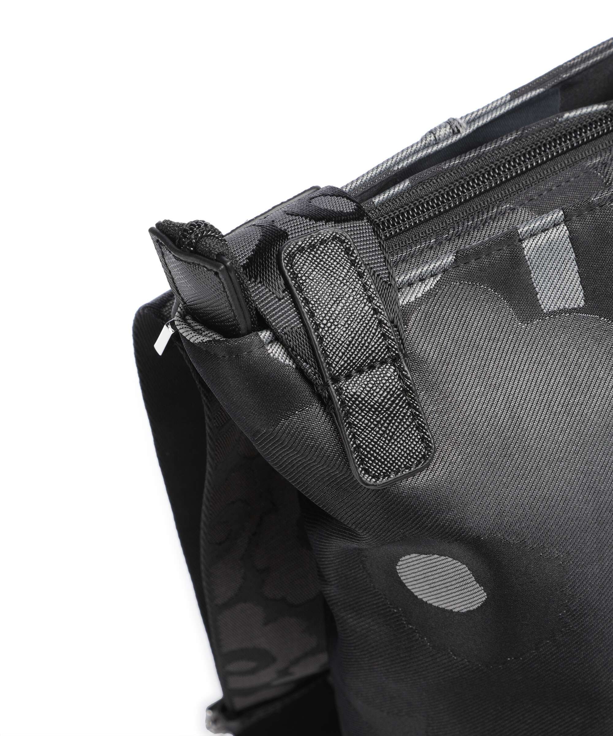 Marimekko All Day Unikko Bucket bag grey/dark grey/black