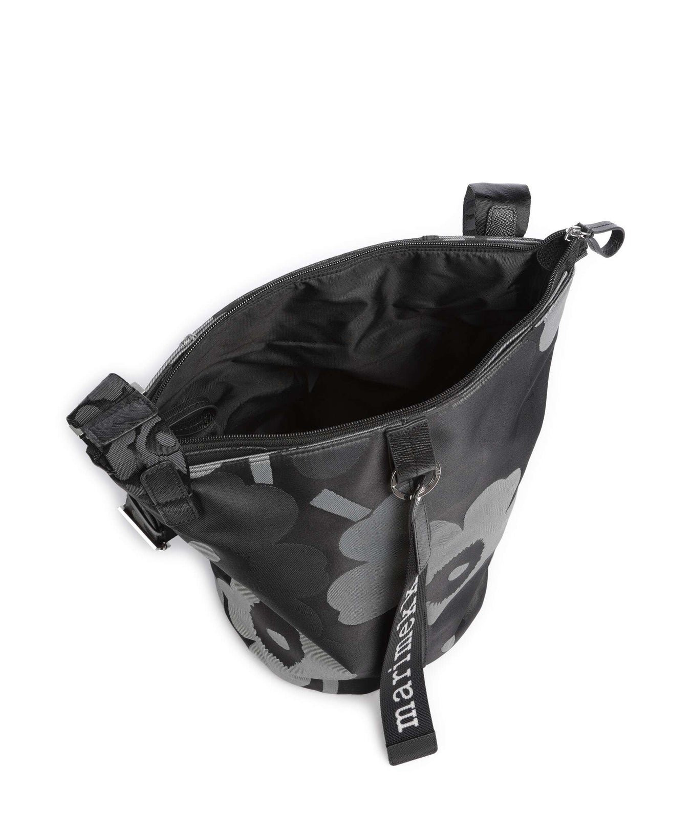 Marimekko Unikko All Day Bucket bag grey/dark grey/black