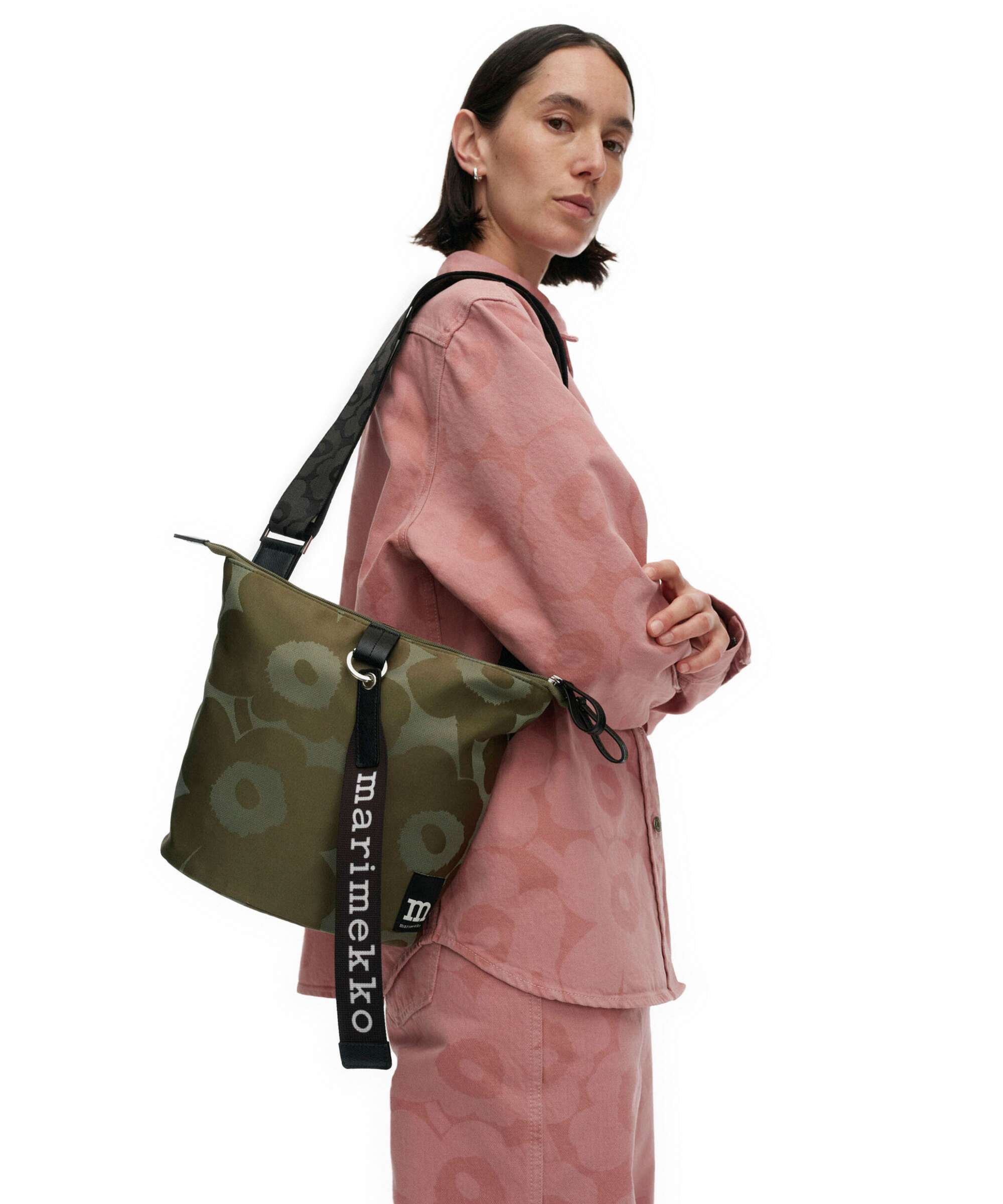 Marimekko Carry All Unikko Crossbody bag green/light green