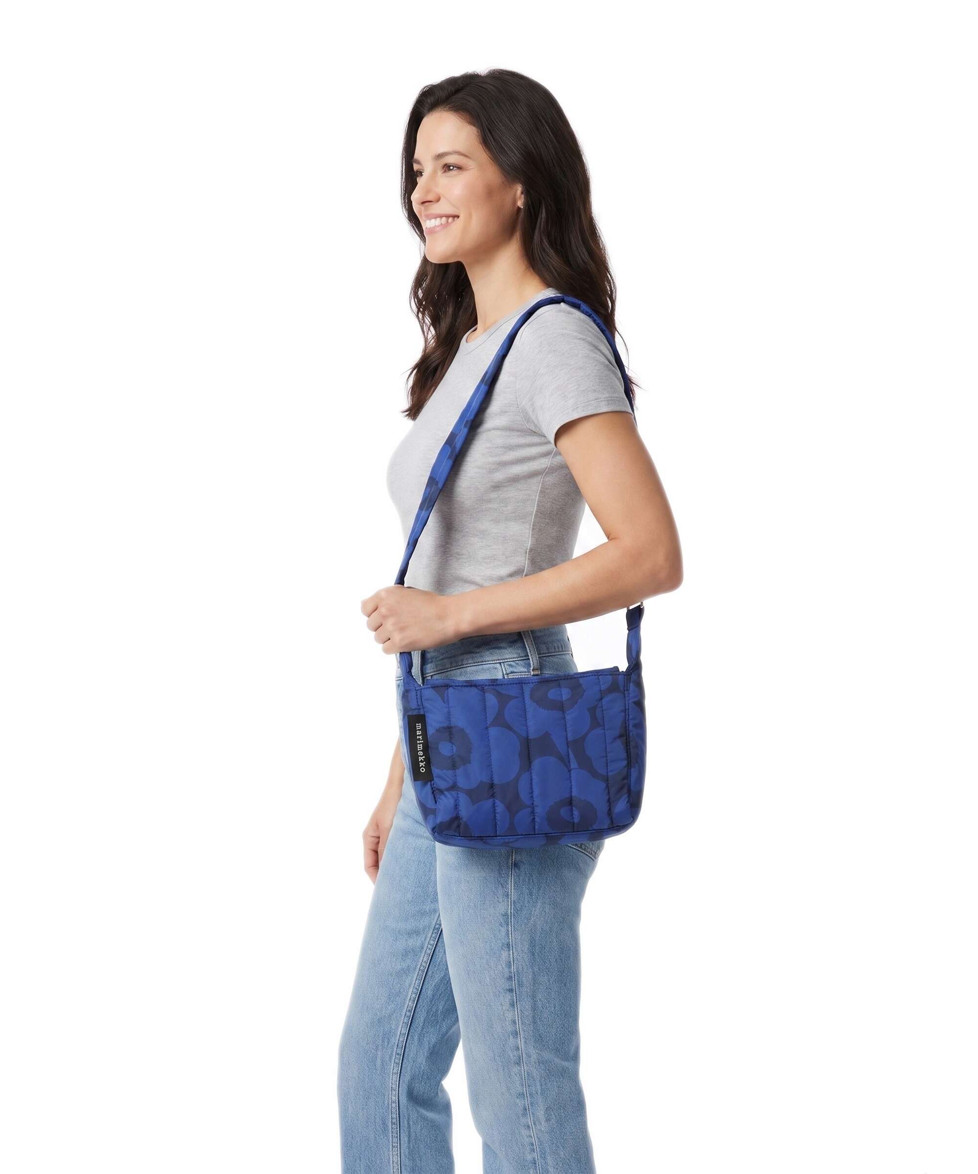 Marimekko Joy Unikko S Crossbody bag blue/dark blue