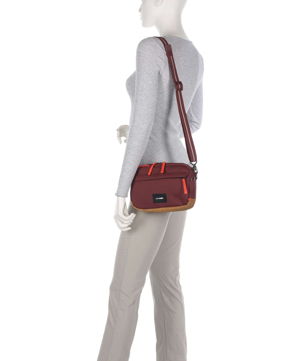 Pacsafe Go Crossbody bag garnet red