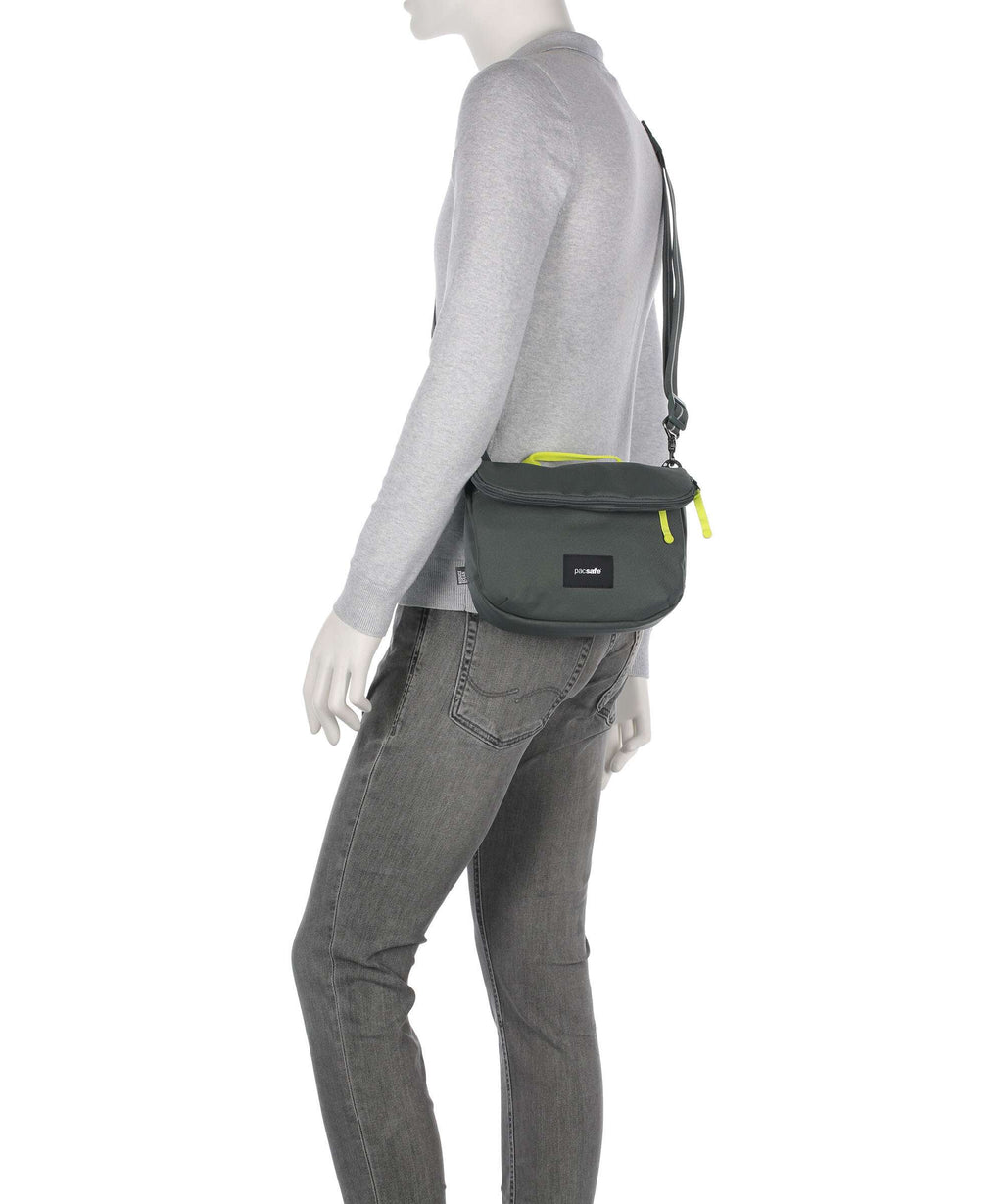 Pacsafe Go Saddle Crossbody bag spruce green