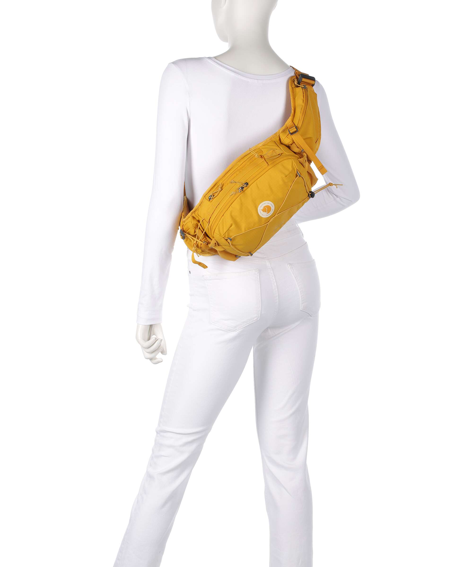 Fjällräven Abisko 6 Belt bag mustard yellow