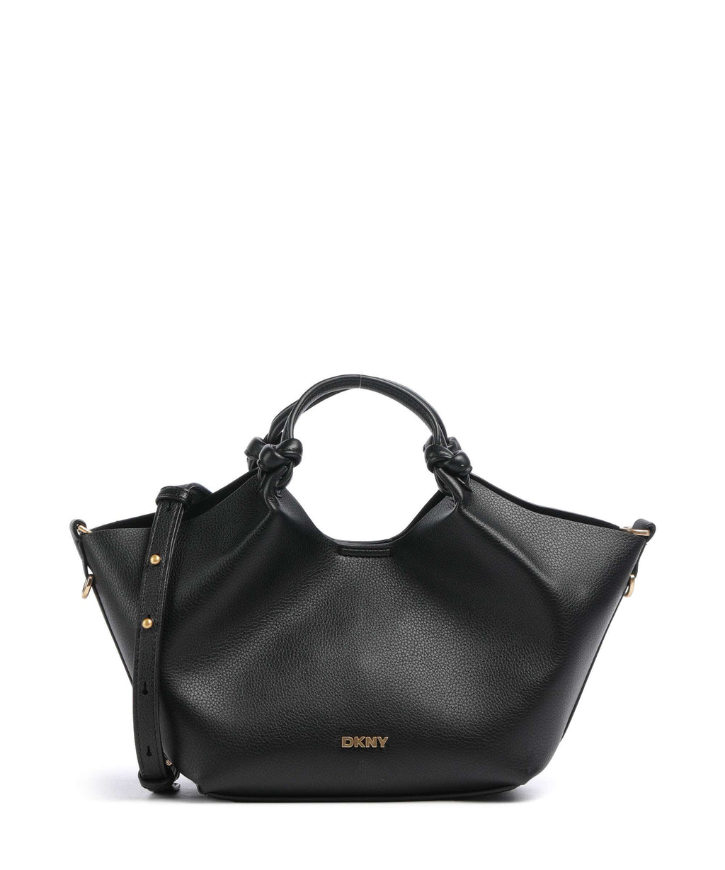 DKNY Paula Commuter Small Handbag black/gold