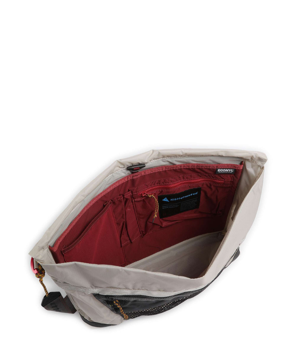 Klättermusen Grid Messenger bag putty grey