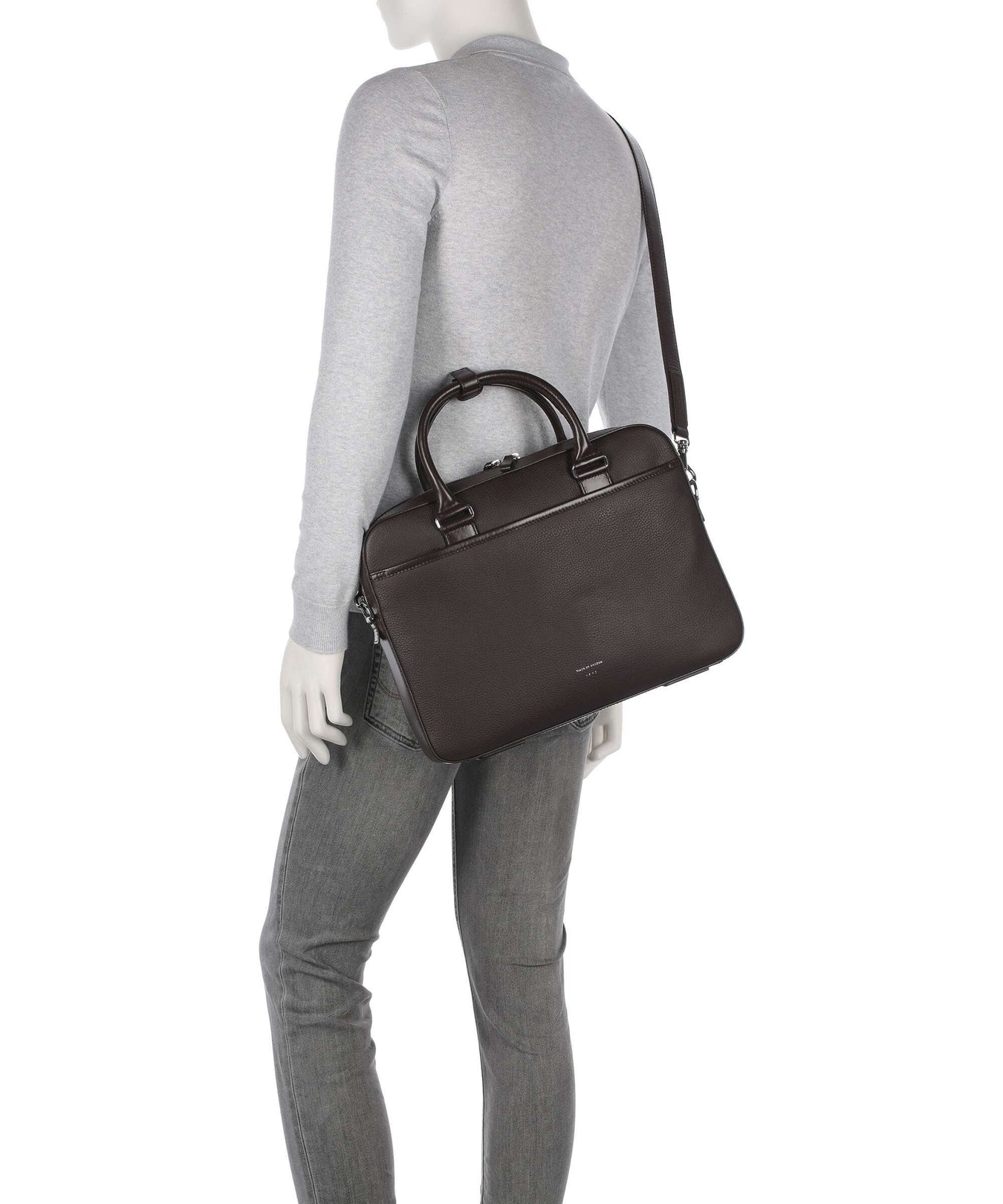 Tiger of Sweden Bosun Briefcase dark brown