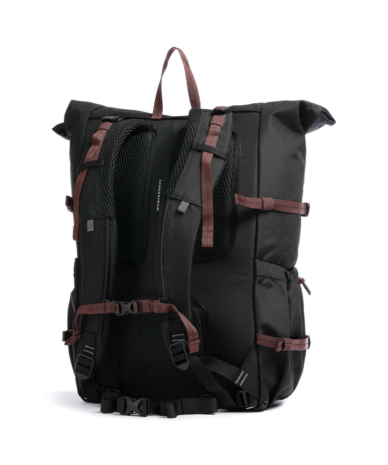 Sandqvist Hike Forest Rolltop backpack black