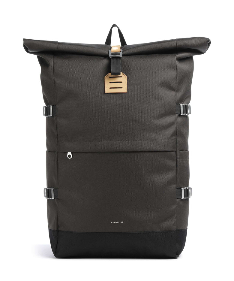 Sandqvist Icon L Rolltop backpack brown