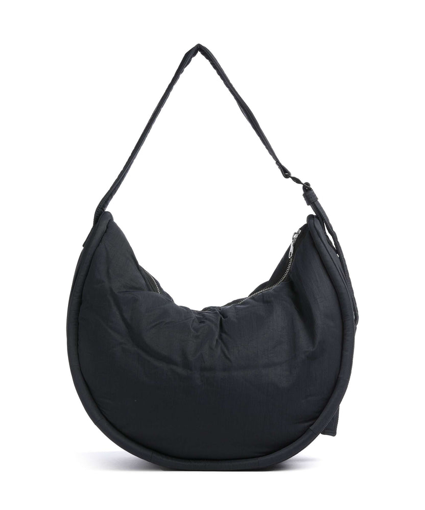 Sandqvist Curve L Hobo bag black
