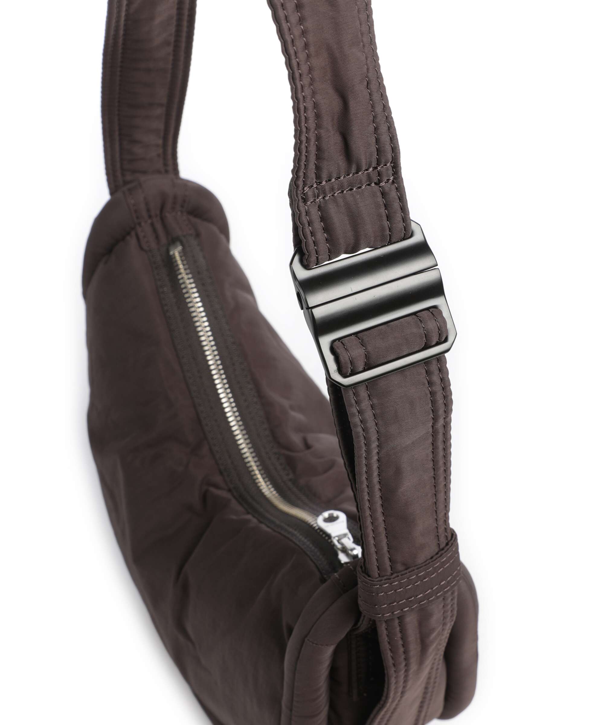 Sandqvist Curve Mini Shoulder bag dark brown