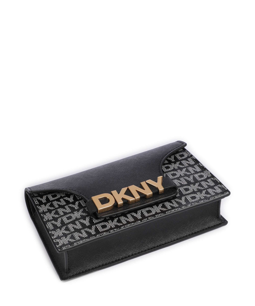 DKNY Avril Wallet black logo