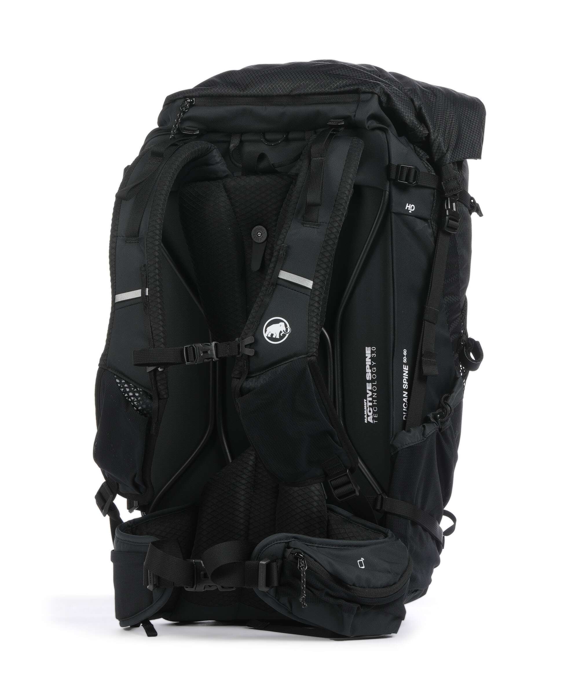 Mammut Ducan Spine 50-60 Trekking backpack black