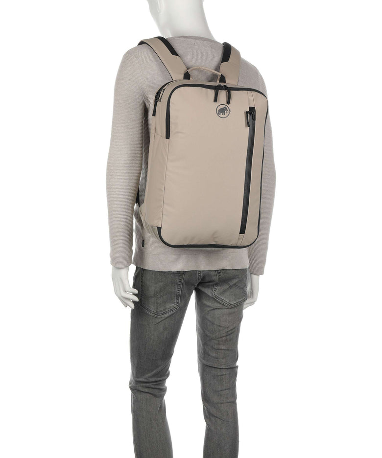 Mammut Seon Alpine Transporter 25 Laptop backpack white/mammut red