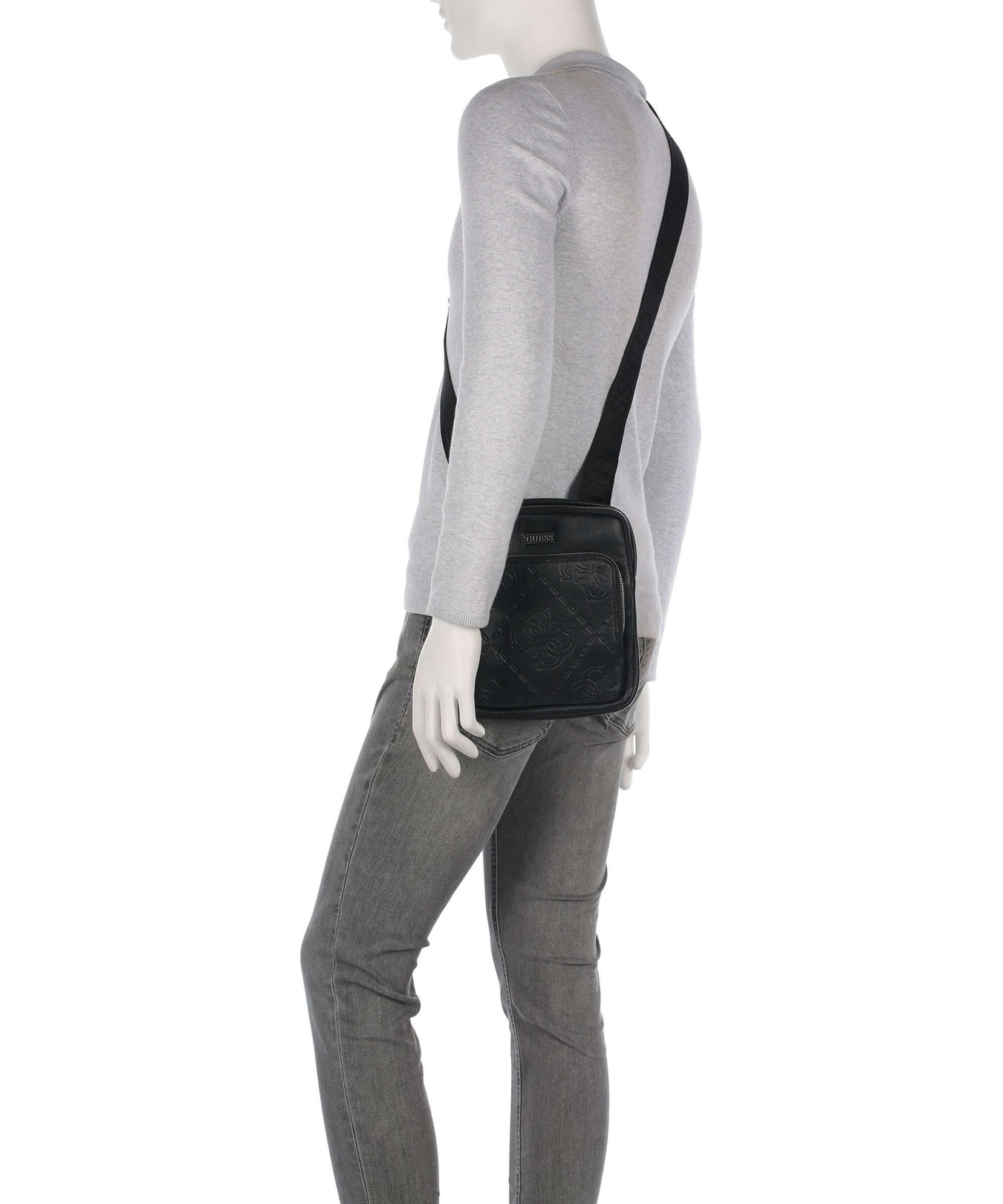 Guess Boston Crossbody bag black