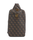 Guess Milano Sling bag brown/ochre/burgundy