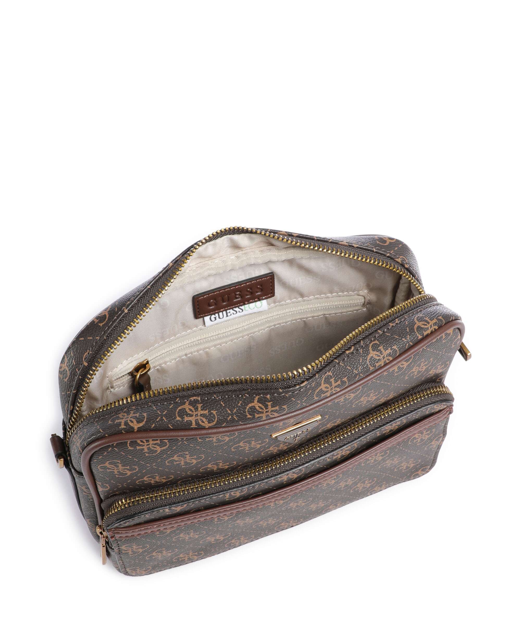 Guess Milano Crossbody bag brown/ochre