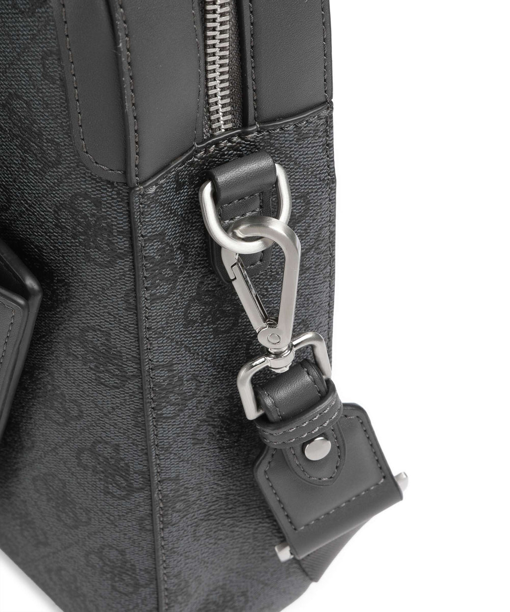 Guess Milano Medium Briefcase black/antracite