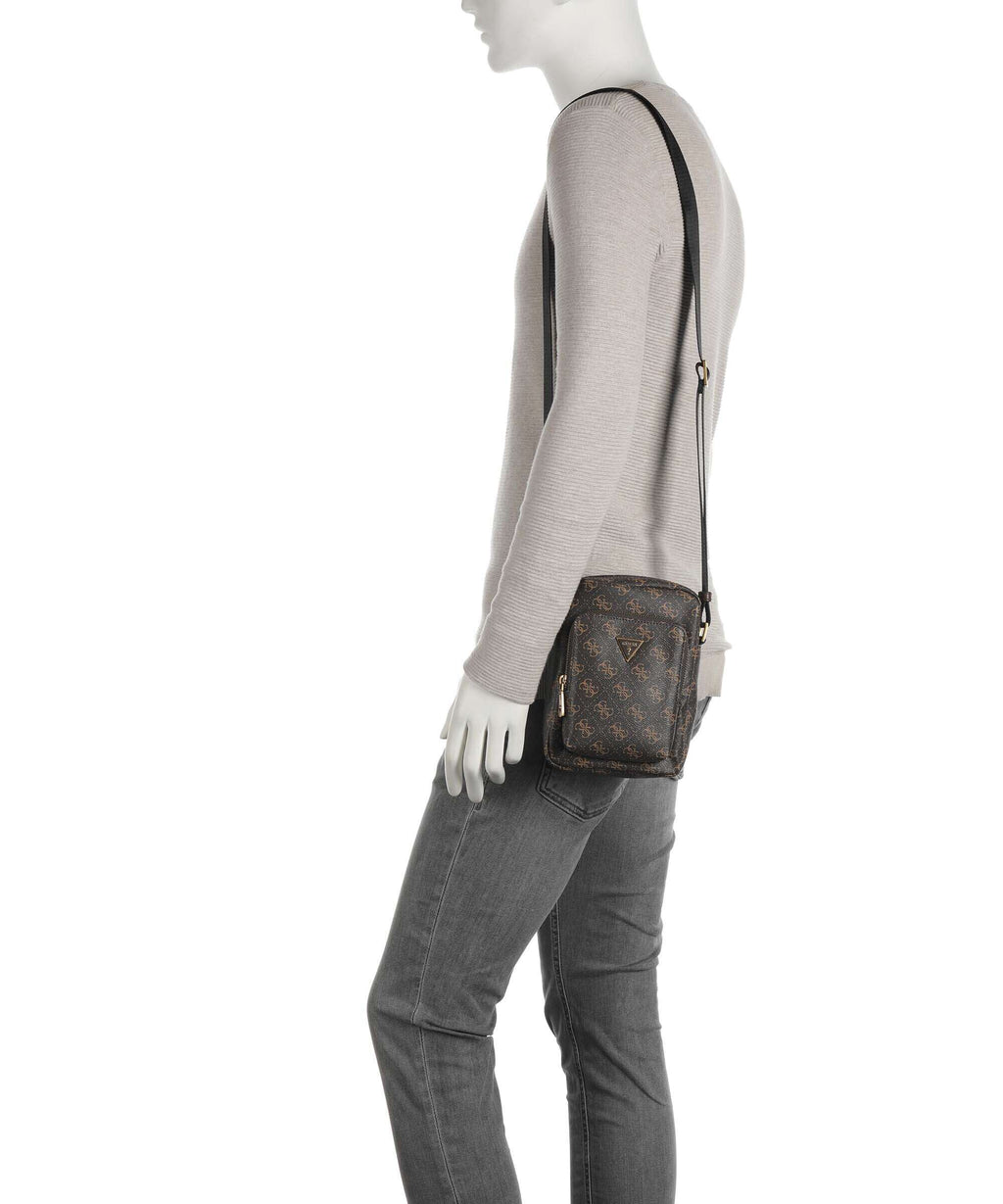 Guess Milano Eco Crossbody bag brown/ochre