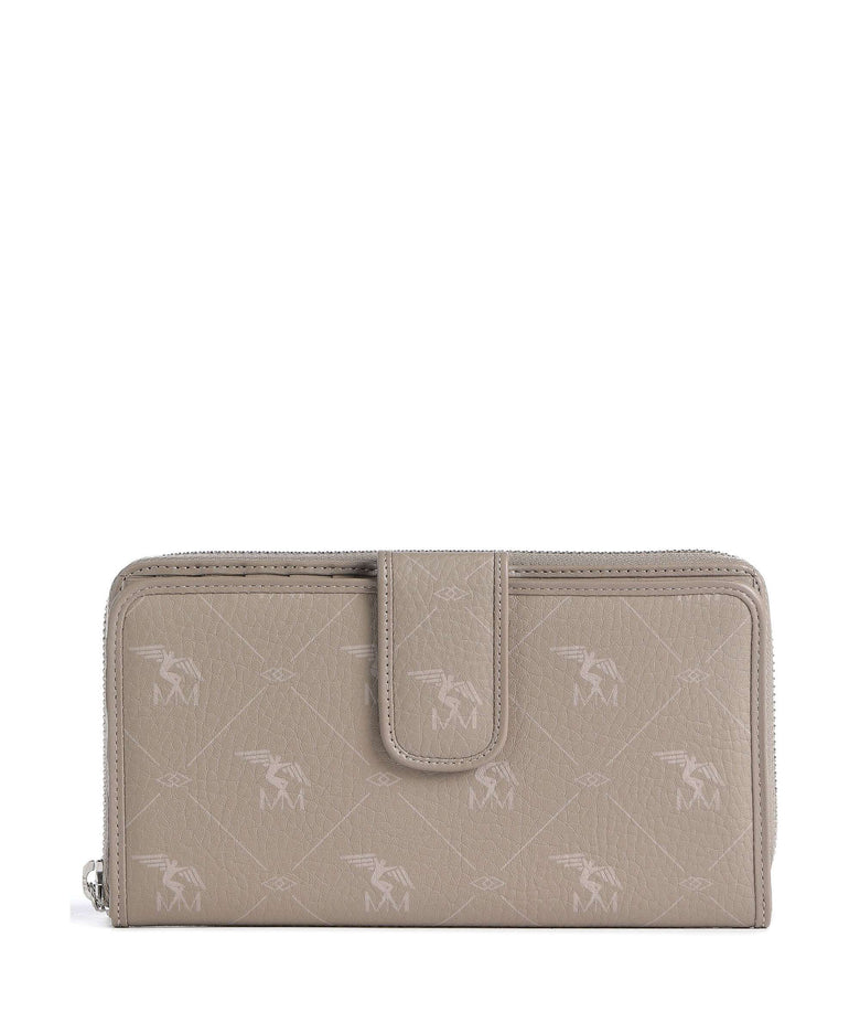 Maison Mollerus Pecarus Matterhorn Wallet taupe/rosé