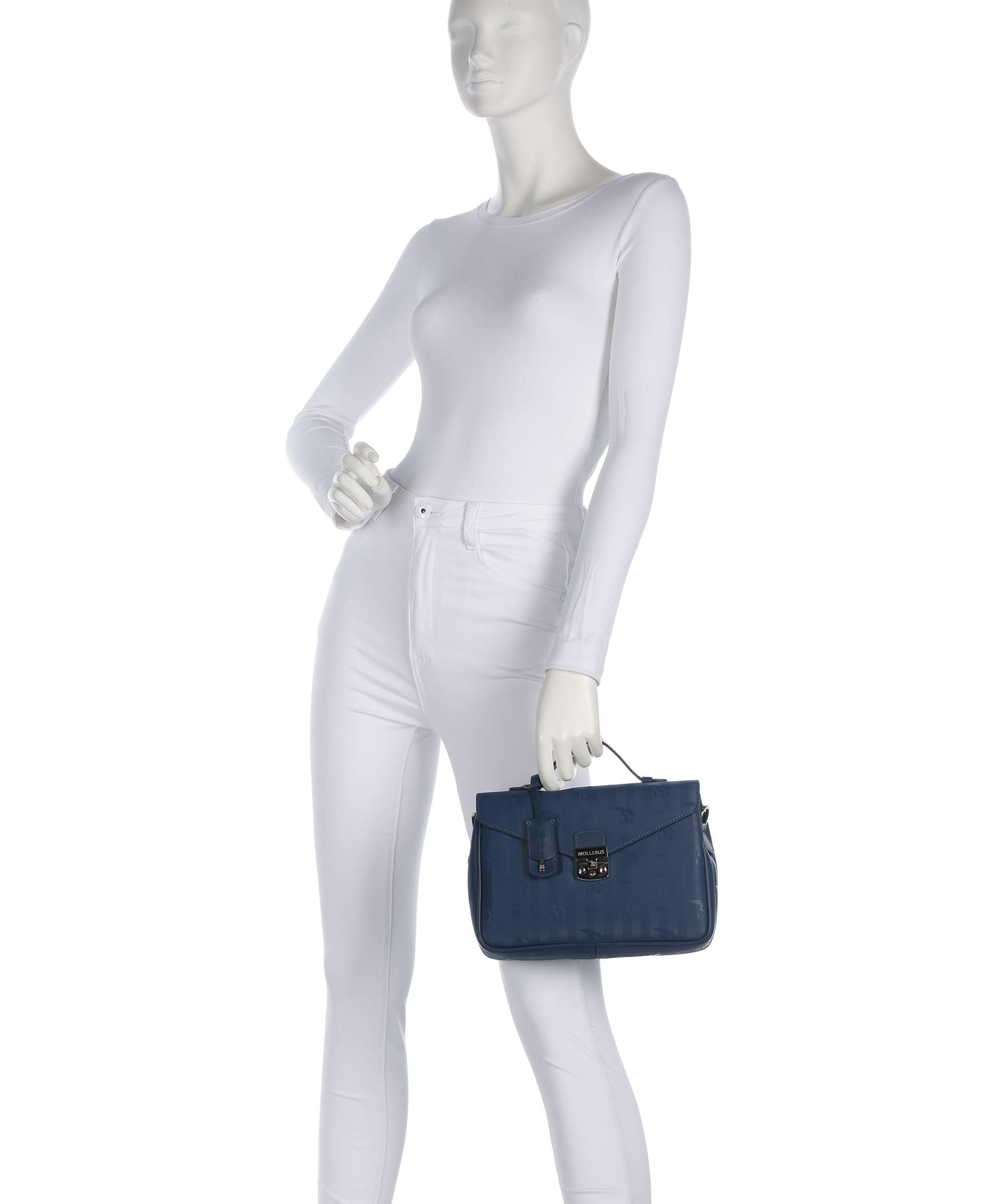 Maison Mollerus Vinerus Marly Crossbody bag deep blau