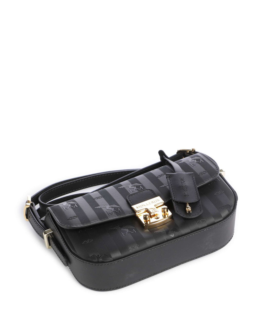 Maison Mollerus Vinerus Bulle Crossbody bag schwarz