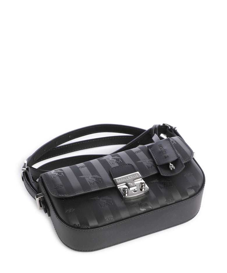 Maison Mollerus Vinerus Bulle Crossbody bag schwarz