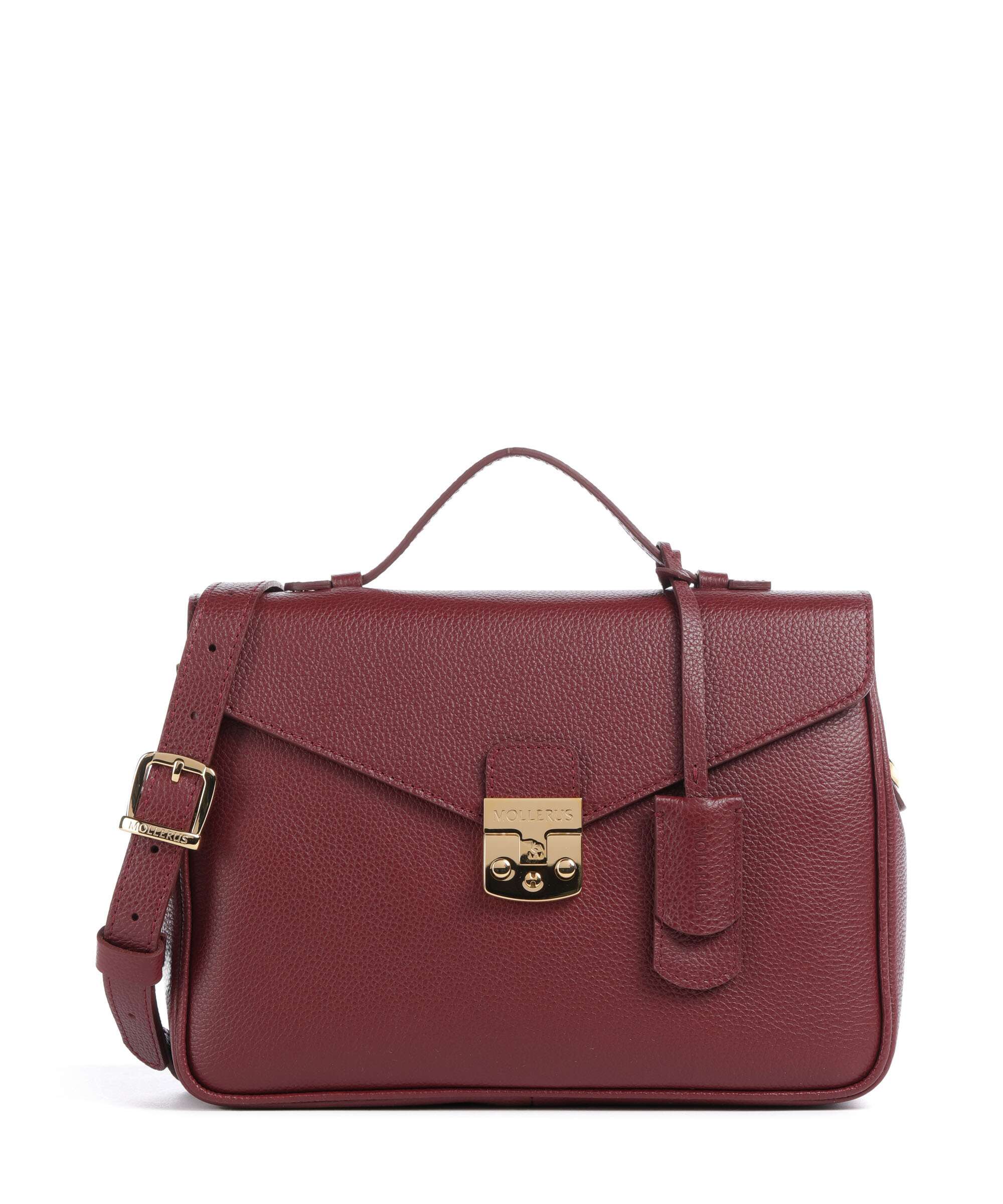 Maison Mollerus Stampato Marly Crossbody bag antique rot