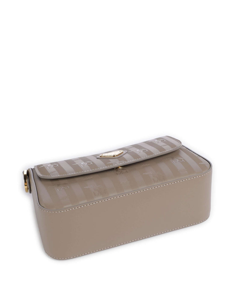 Maison Mollerus Vinerus Noville Crossbody bag taupe grau