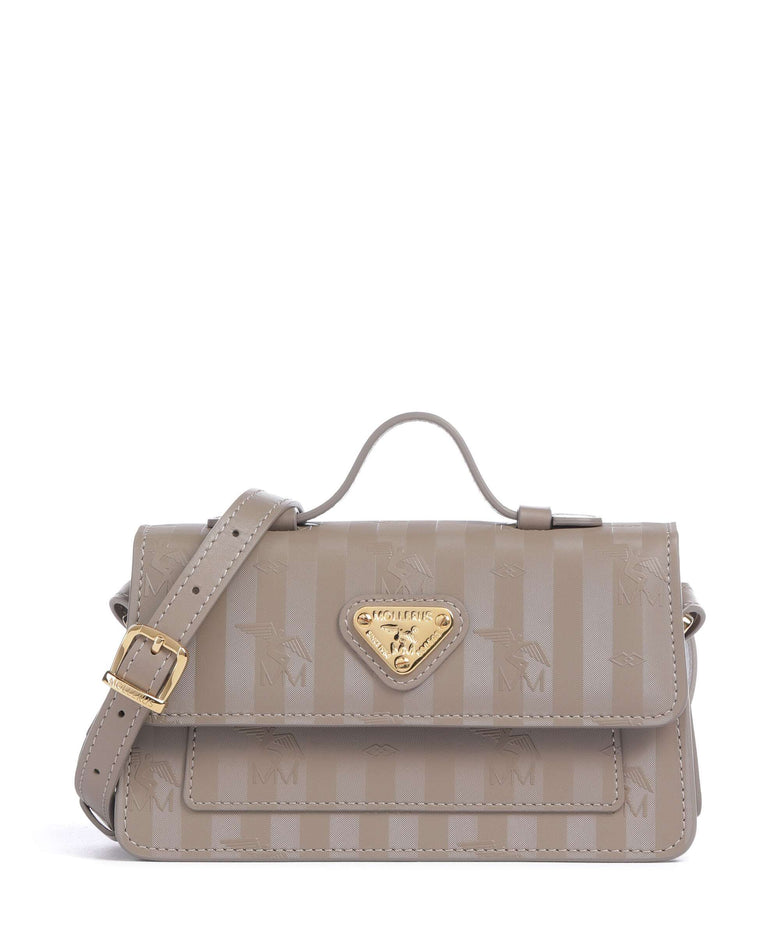 Maison Mollerus Vinerus Egg Crossbody bag taupe grau