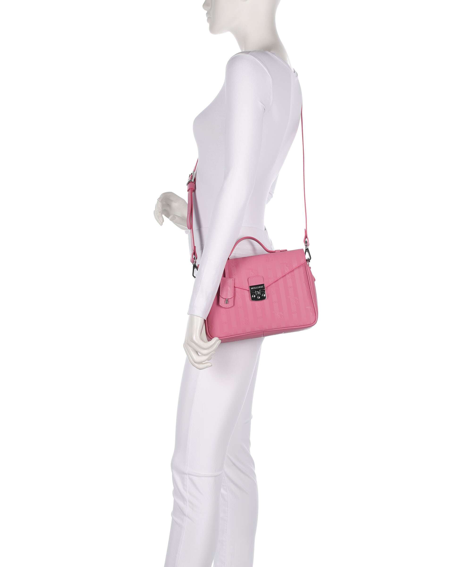 Maison Mollerus Vinerus Marly Crossbody bag bubble pink