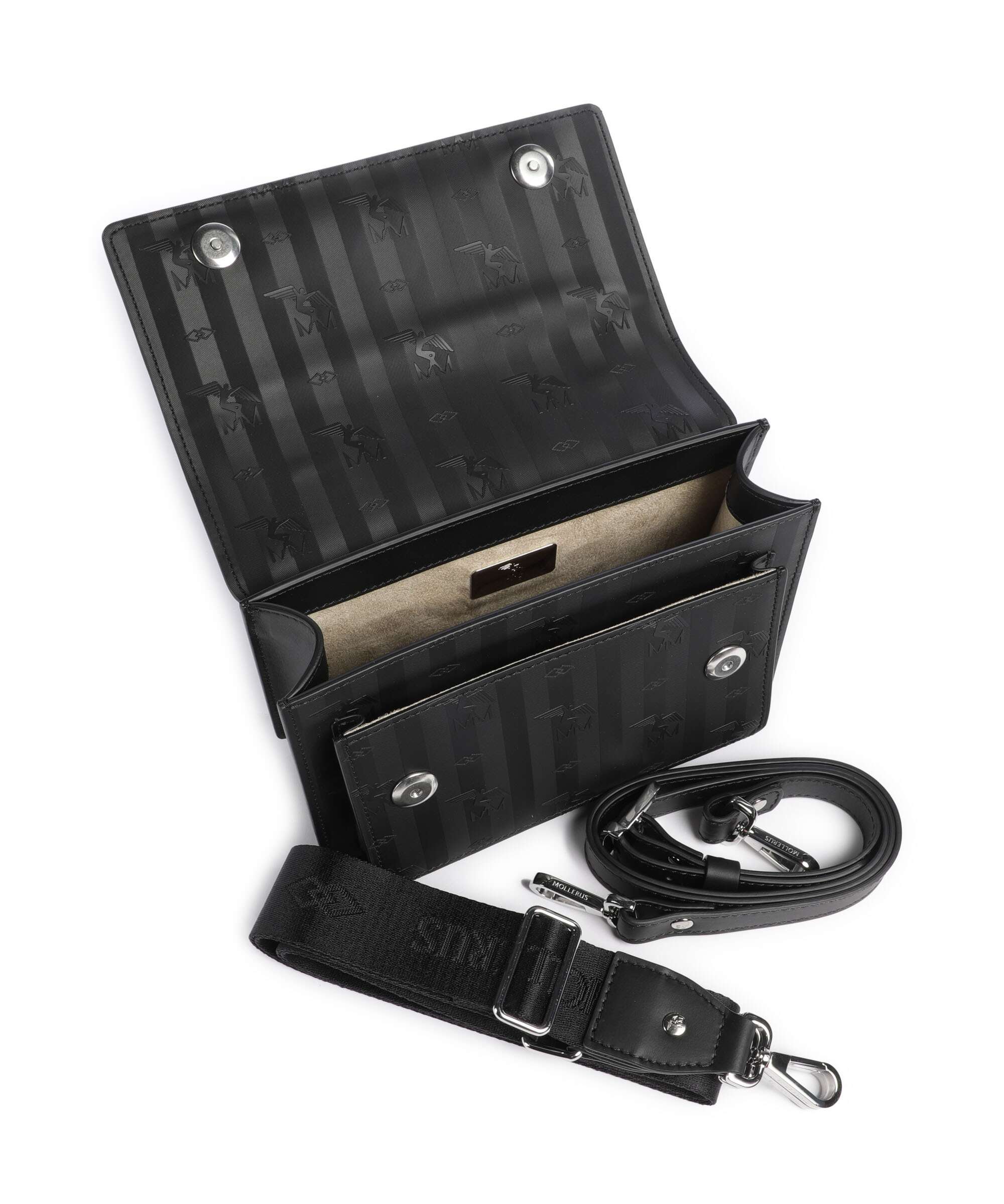 Maison Mollerus Vinerus Ursy Crossbody bag classic schwarz